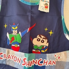 【新品】クレヨンしんちゃんエプロンの画像