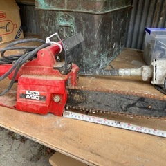 100V 電動チェーンソー　バー30cm シンダイワの画像