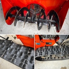 実働 クボタ 除雪機 KSR8F 8馬力 セル付き エンジン始動OK 取引が早い方優先  高岡市の画像