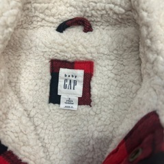 ベビーギャップ　ボアアウター　95センチの画像