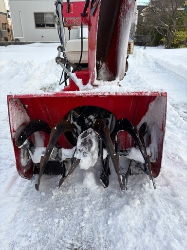 ホンダの除雪機 HS55 要整備交換調整必要のジャンク品