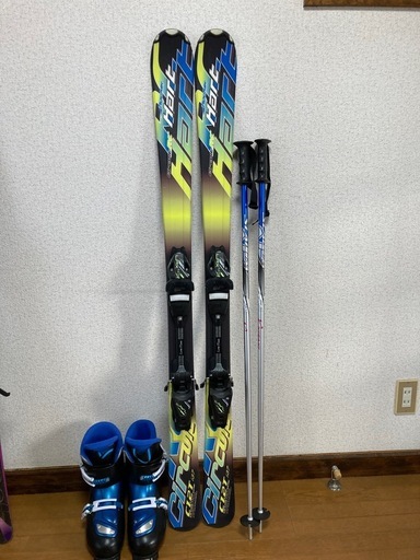 Hart ジュニアスキーセット「CIRCUIT C1.2T」137cm (なお) 生地の