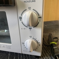 ◆ 早い方優先‼︎ コイズミ　オーブントースター　ホワイトの画像