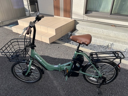 美品✨折り畳み電動アシスト自転車　peltec(ペルテック)安心の日本製