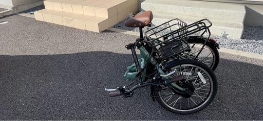 美品✨折り畳み電動アシスト自転車　peltec(ペルテック)安心の日本製