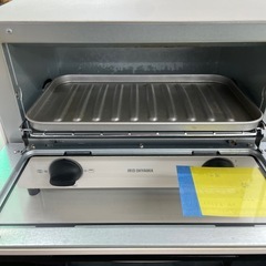 ☆ドリーム荒牧店☆ジモティー割引有☆【クリーニング済み】アイリスオーヤマ/オーブントースター/EOT-012-W/2023年製の画像