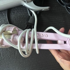 ヘアアイロン2点セット（カール＋ストレート）動作確認済み
の画像