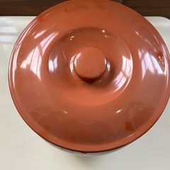漬物容器 久松窯　蓋付丸壺　8号　常滑焼 の画像