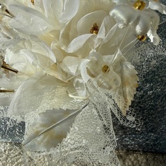 成人式、髪飾りの画像