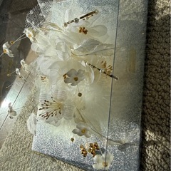 成人式、髪飾りの画像