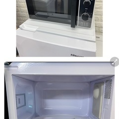 ②格安で配送設置まで🆗冷蔵庫&洗濯機&電子レンジ‼️の画像