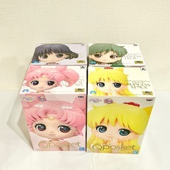 新品未使用 Qposket セーラームーン フィギュア 4点セットの画像