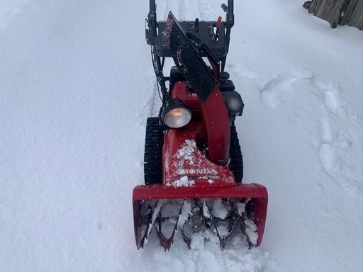 値下げしました　ホンダ　HONDA　HS760 除雪機　難あり
