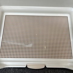 リッチェル 犬用トイレ Mサイズ アイボリー｜使用感あり・綺麗の画像