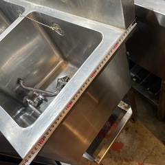 業務用二層シンクの画像