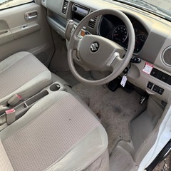 🉐【支払い総額55万円】車検令和8年12月18日H25年式 エブリイワゴン 4WD ETC ワンオーナー　パワスラ　ターボ　タイミングチェーンPW 修復歴なし　調子良好 乗って帰れる！の画像