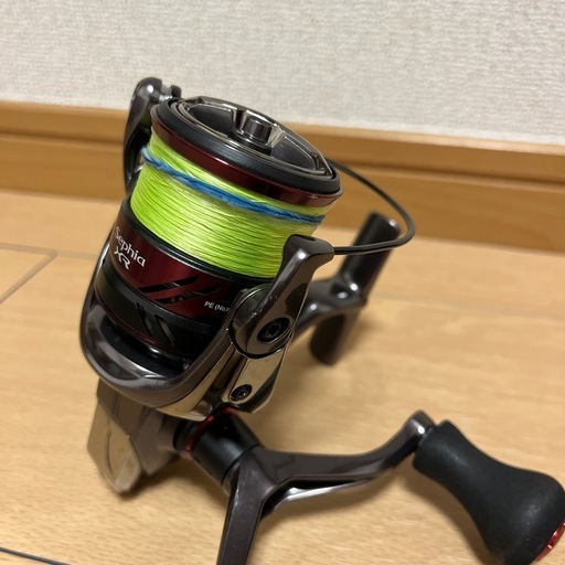 21セフィアXR 3000SDH PEライン付き    エギとpeライン(新品)