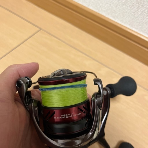 21セフィアXR 3000SDH PEライン付き    エギとpeライン(新品)