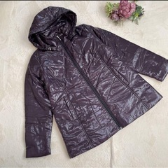 エレッセフード付き中綿ジャンバーMサイズの画像