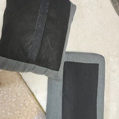 背もたれクッション2つセットの画像