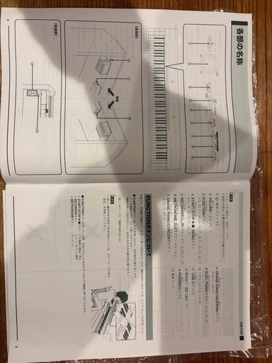 　CASIO ピアノ PX-760　取扱説明書 電子ピアノ 