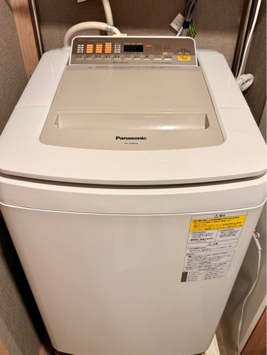 【ozone様専用】Panasonic 洗濯乾燥機 8kg/4.5kg (NA-FD80H6) 2019年製【2/28午後限定】