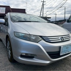 お手頃ハイブリッドカー ホンダ インサイト★総額19.8万円★車検ロング 経済的！燃費良好 純正ナビ バックカメラ ETC 修復歴なし♪社外ホイール♪の画像