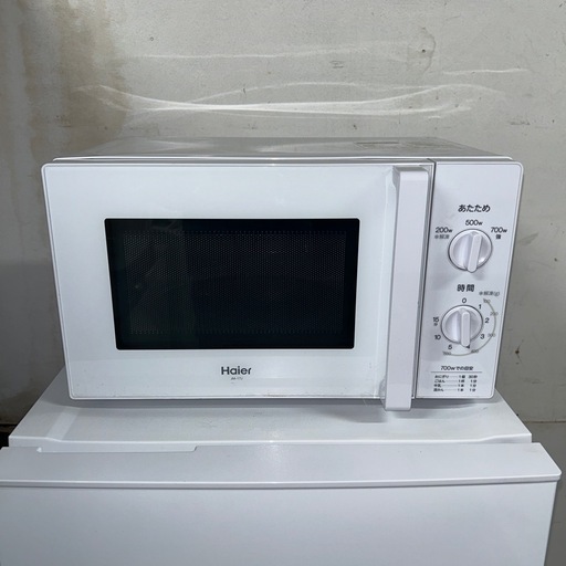 7167 【新生活応援家電3点】高年式 ハイアール 冷蔵庫 洗濯機 電子レンジ 7167 【新生活応援家電3点セット】高年式 ハイアール 冷蔵庫 洗濯機