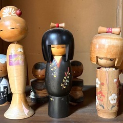 こけしまとめ売りの画像