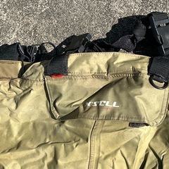 引き取り希望　滋賀県草津近辺　ヒップウェーダー カーキ　中古の画像