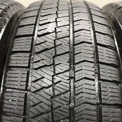 BS BRIDGESTONE BLIZZAK VRX2 205/60R16 16インチ スタッドレス 4本 21年製 バリ溝 プリウスα ヴォクシー ステップワゴン等　(STE106)の画像