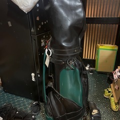 ゴルフバッグ、クラブ他セットの画像