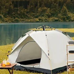 ✨新品未使用✨ ワンタッチテント/2～3人用(200×200×125)の画像