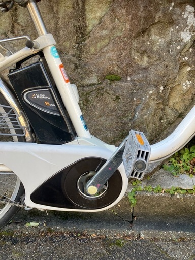 パナソニック/新品同様8.9Ahバッテリー付き電動アシスト/自転車店から出品/ 26インチ/品質最高！防犯登録ok 
