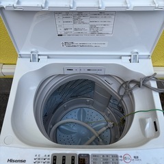 HAISENSU ハイセンス　全自動洗濯機　　5.5キロの画像