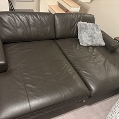 【定価約80万】GRACE シューズソファ2台連結 幅220×奥行150／分割可／配送込みの画像