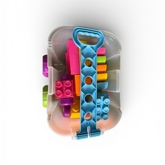 おおきなブロック　ワゴンセット　1.5歳から　おもちゃの画像