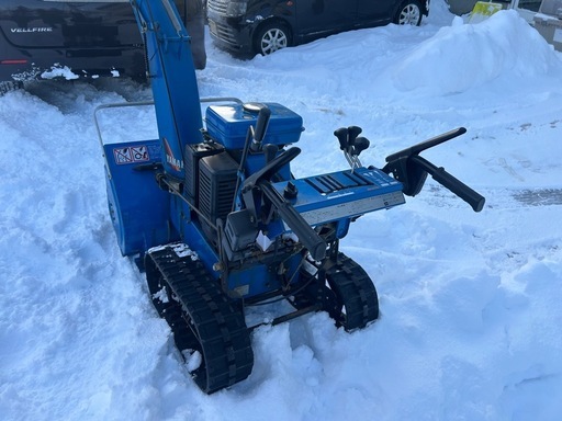 除雪機　ヤマハ　YT875 除雪機 ヤマハ 8馬力除雪機 YT－875 整備済み 良く飛びます｜除雪だ