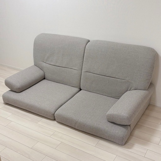 美品　ニトリ ローソファ Nゲート BE｜右肘＋左肘セット｜