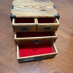 民芸調　小物入れの画像