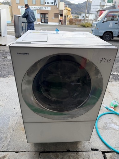 NO B793?福岡市内配送設置無料✨?NA-VG1300R-S ドラム式洗濯乾燥機 Cuble（キューブル） シルバーステンレス [