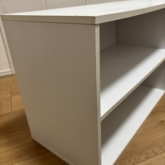 テレビ台　カラーボックス　ホワイトの画像