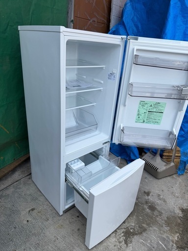 NO B796?福岡市内配送設置無料✨?東芝 冷蔵庫 幅47.9㎝ 153L GR-W15BS(W) 2ドア 自動霜取り 右開きタイプ