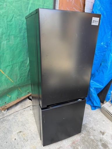 NO B797?福岡市内配送設置無料✨?yselect YRZF15J ヤマダオリジナル ２ドア冷蔵庫 (156L・右開き)  202