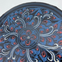 未使用◆コースターセット◆５枚◆容器付き◆ミャンマー◆の画像