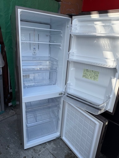 NO B798?福岡市内配送設置無料✨?SJ-PD27C-T 冷蔵庫 ブラウン系 [271L /2ドア /右開きタイプ]