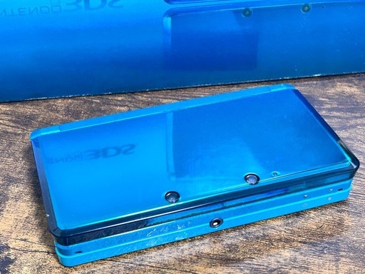 【動作確認済み】任天堂3DSアクアブルー