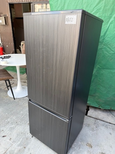 NO B802?福岡市内配送設置無料✨?AQUA 2ドア冷蔵庫 201L AQR-20E9-K 2022年式 