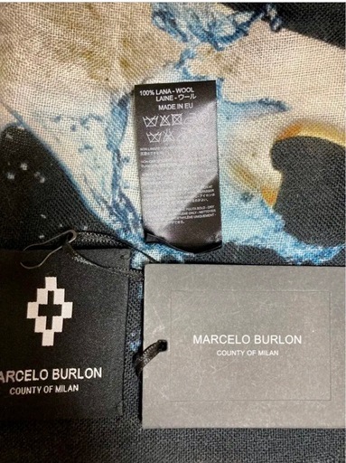 ☆タグ付き未使用☆Marcelo Burlon ストール