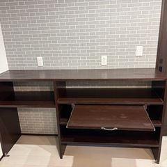 造作キッチンボードの画像